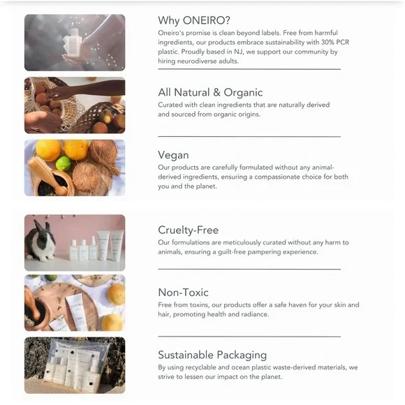 Oneiro Five Piece Travel Kit - Picture 5 of 10